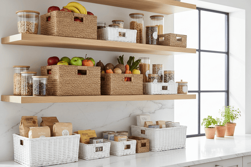 Cestos Organizadores para Cozinha e Casa - Sommar Com Você