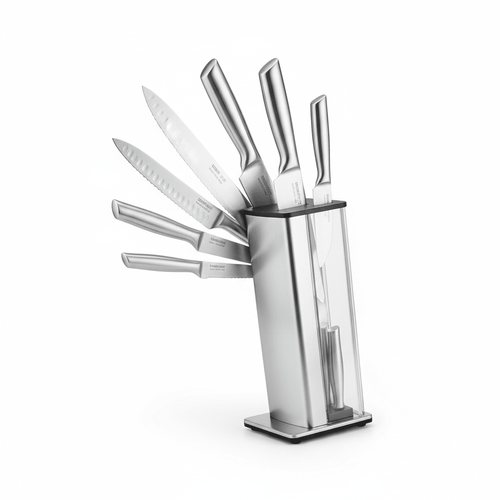 Conjunto de Facas de Cozinha Profissionais em Aço Inoxidável - Sommar Com Você