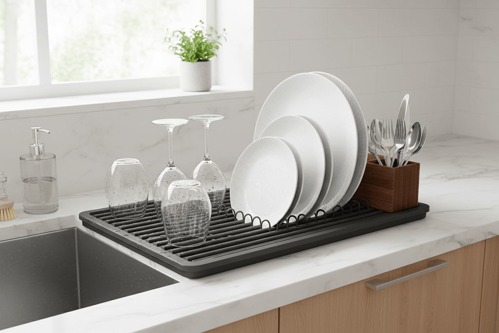 Escorredor Dobrável e Compacto para Cozinha - Sommar Com Você