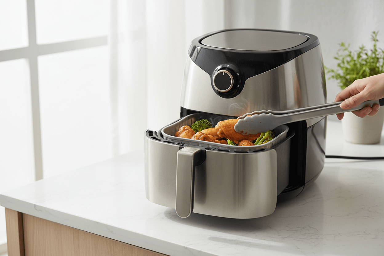 Formas de Silicone Antiaderentes para Air Fryer - Sommar Com Você