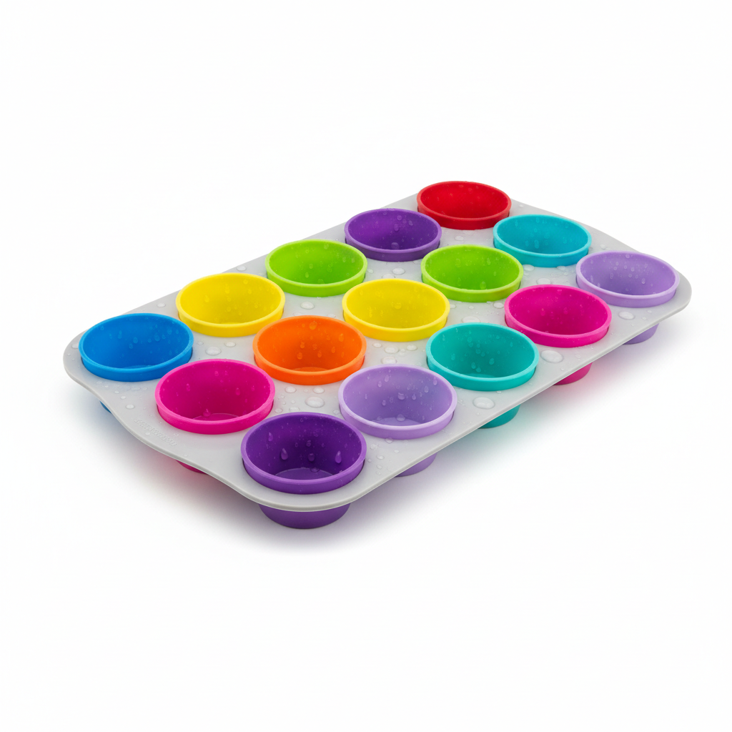 Moldes para muffins de silicone - produto