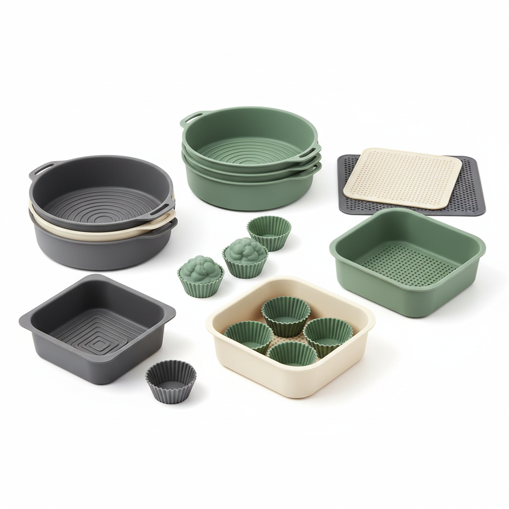Formas de silicone para air fryer - produto