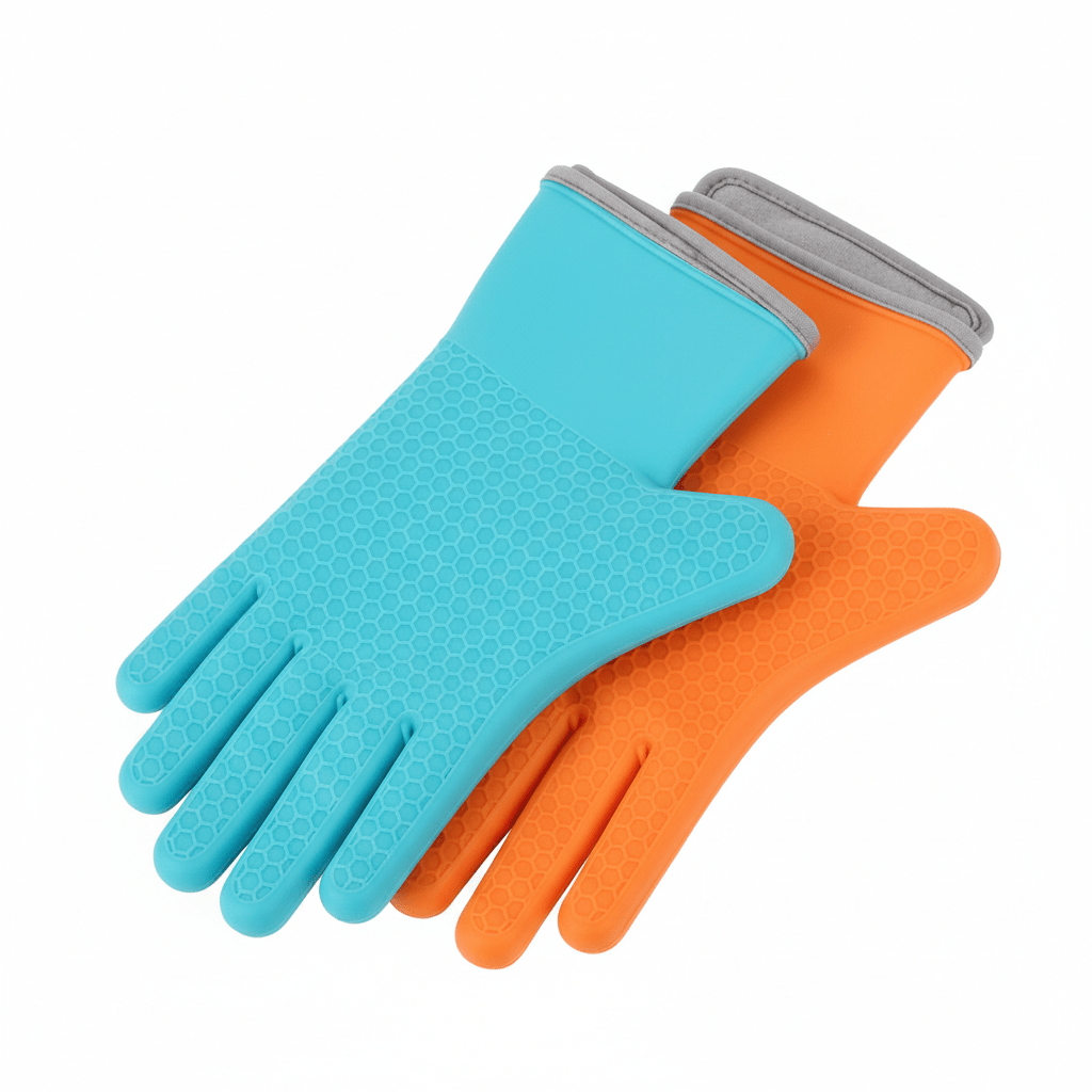 Luvas Térmicas de Silicone para Forno e Churrasco - Sommar Com Você
