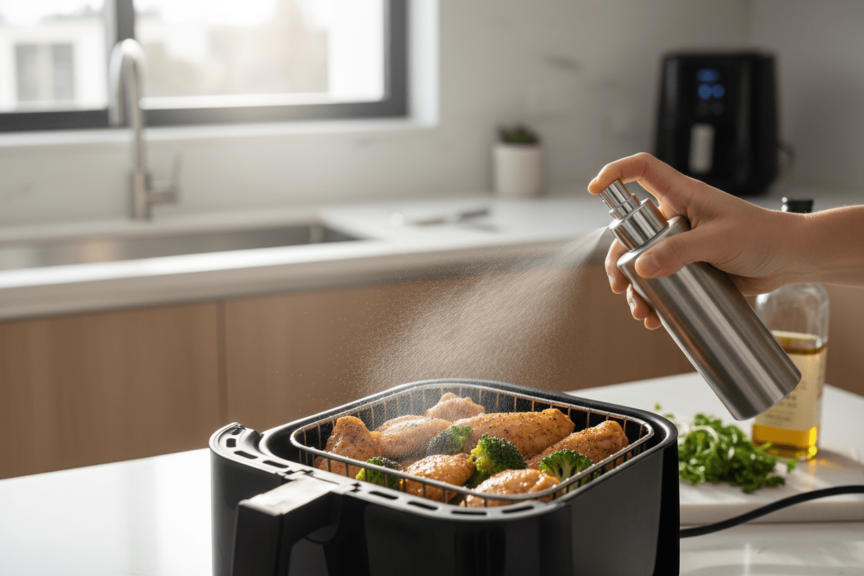 Pulverizador de Óleo Premium para Cozinha Saudável - Sommar Com Você
