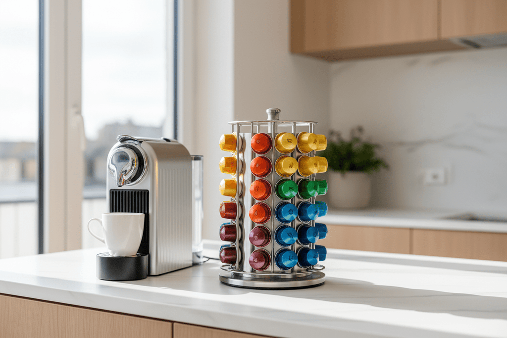 Suporte para Cápsulas de Café Nespresso e Dolce Gusto - Sommar Com Você