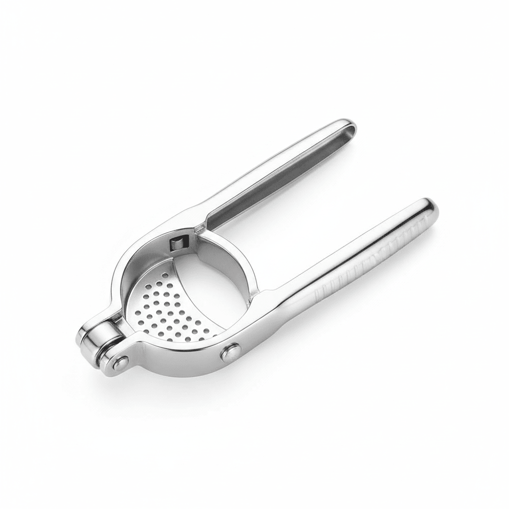 Triturador Manual de Alho em Inox - Sommar Com Você